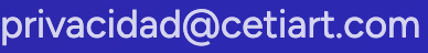 Correo de privacidad Cetiart